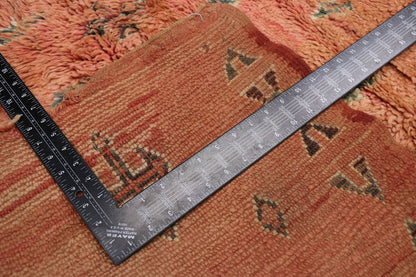 5 x 7 Vintage Red Boujad Moroccan Rug 21472