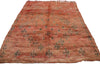 5 x 7 Vintage Red Boujad Moroccan Rug 21472