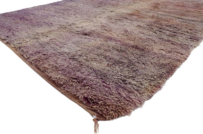 7 x 11 Vintage Purple Beni Mrirt Moroccan Rug 21474