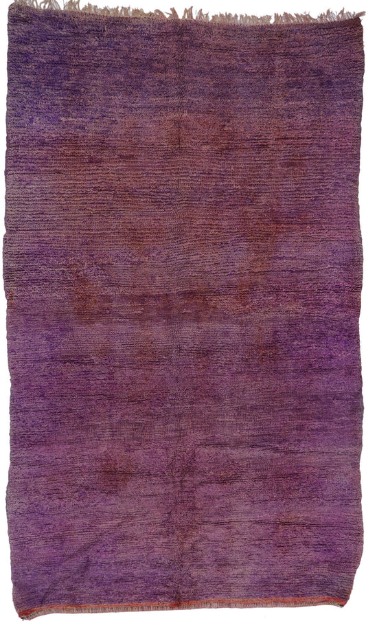 7 x 11 Vintage Purple Moroccan Rug 21478