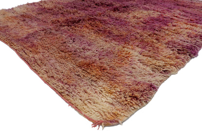 7 x 8 Vintage Beni Mrirt Moroccan Rug 21479