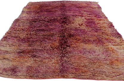 7 x 8 Vintage Beni Mrirt Moroccan Rug 21479