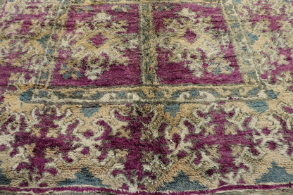 7 x 13 Vintage Purple Moroccan Rug 21480