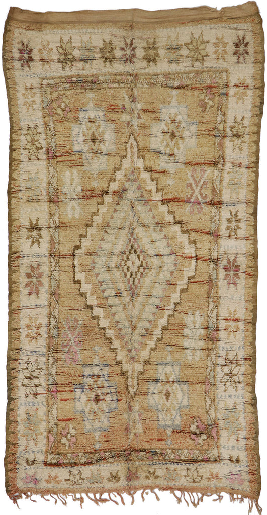 6 x 11 Vintage Boujad Moroccan Rug 21481