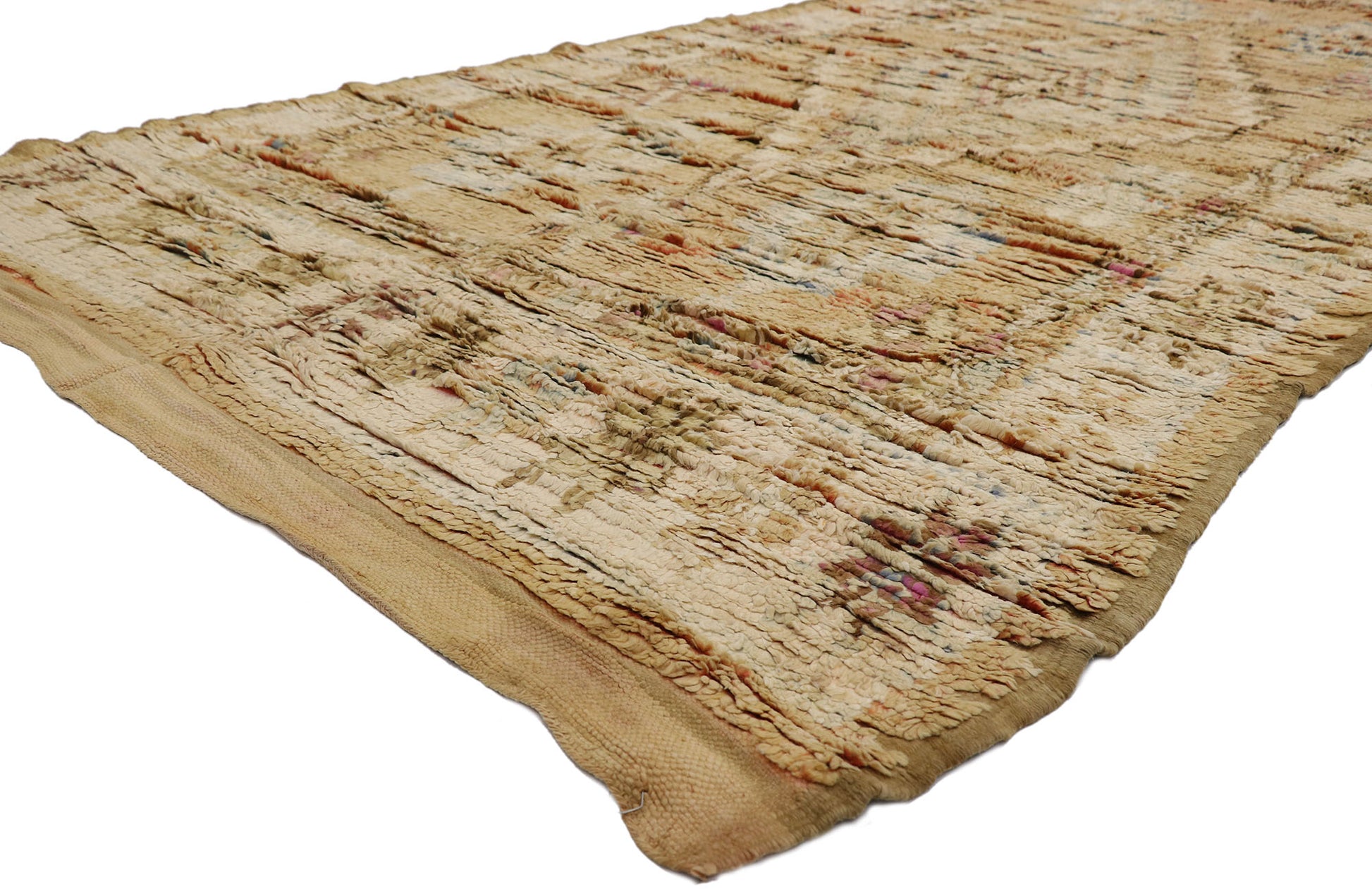 6 x 11 Vintage Boujad Moroccan Rug 21481