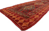 5 x 13 Vintage Red Boujad Moroccan Rug 21486