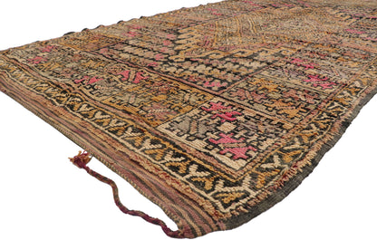 7 x 13 Vintage Boujad Moroccan Rug 21490