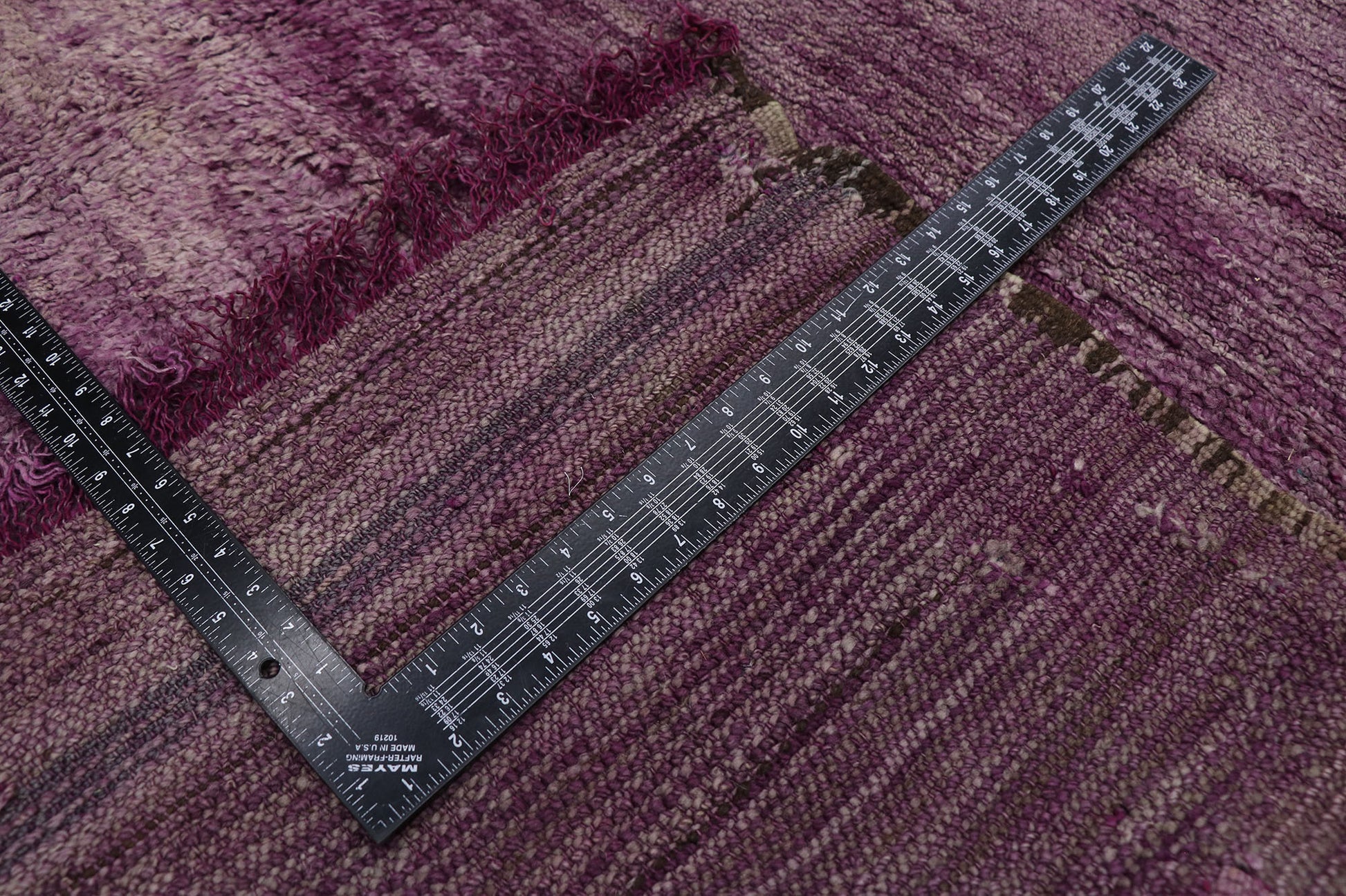 6 x 10 Vintage Purple Moroccan Rug 21492