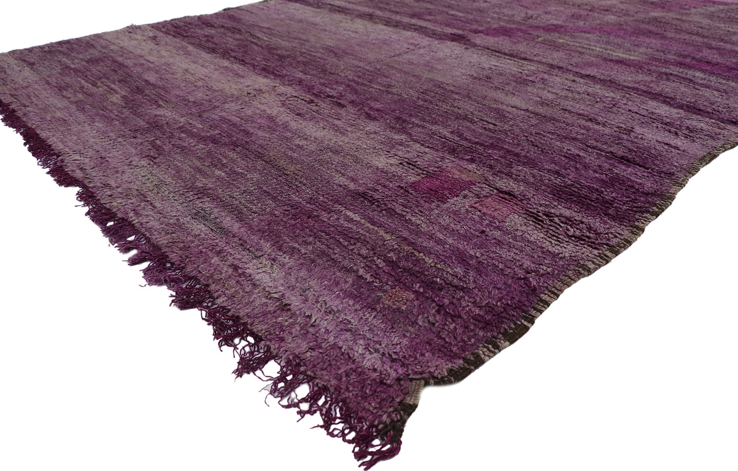 6 x 10 Vintage Purple Moroccan Rug 21492