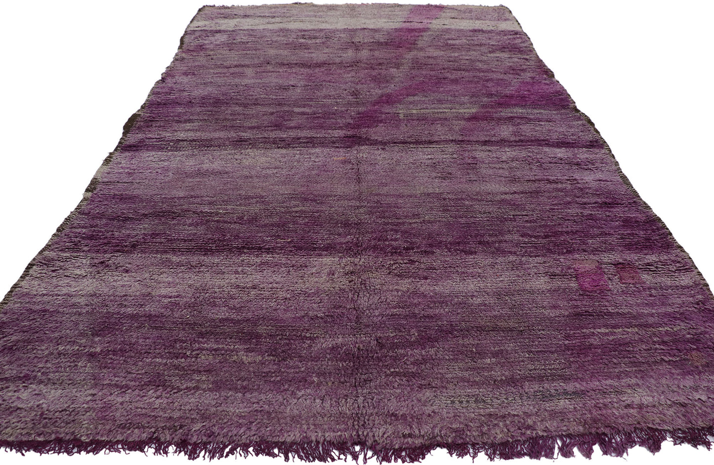 6 x 10 Vintage Purple Moroccan Rug 21492