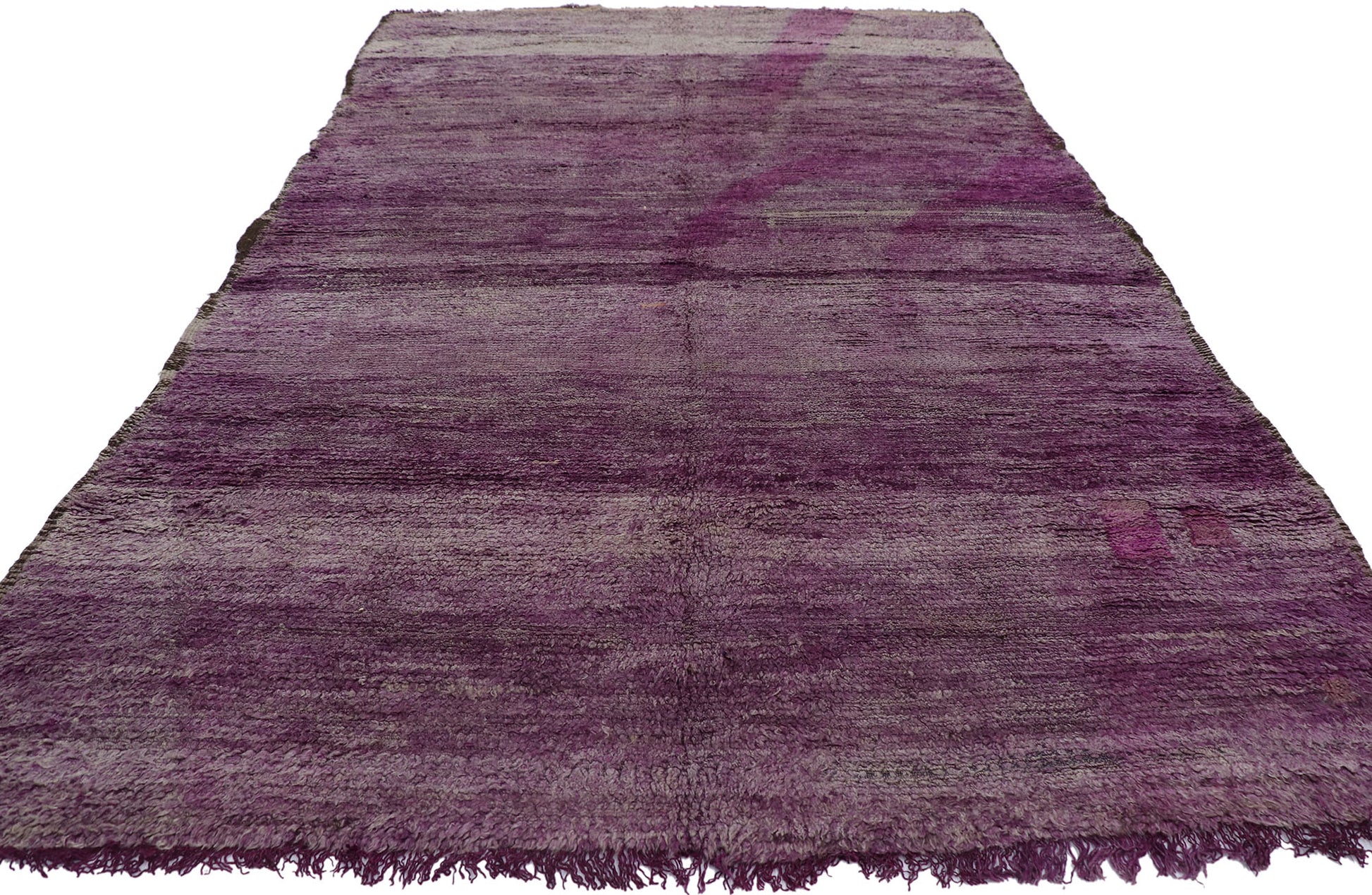 6 x 10 Vintage Purple Moroccan Rug 21492