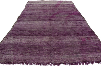 6 x 10 Vintage Purple Moroccan Rug 21492