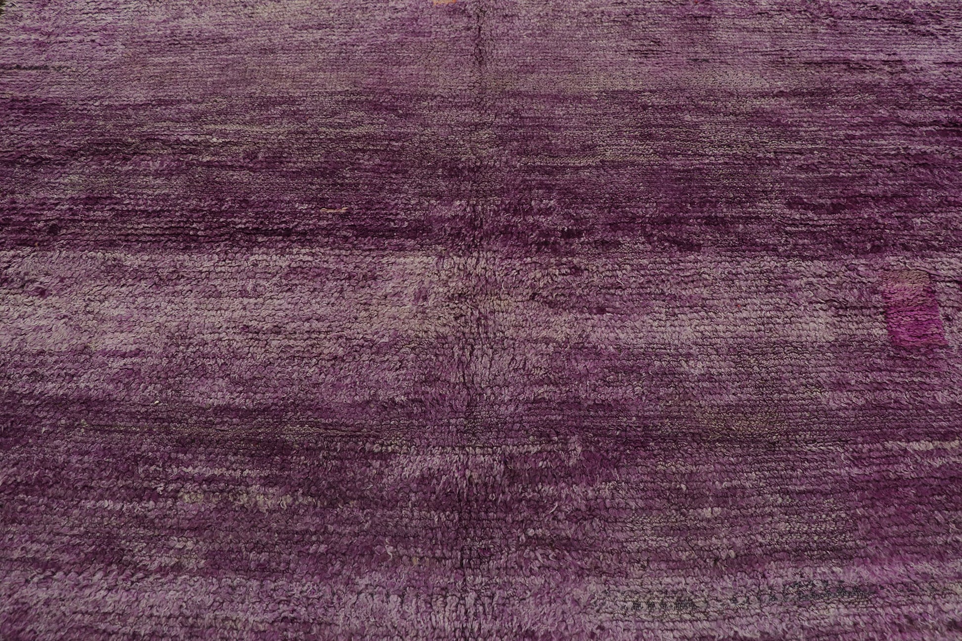 6 x 10 Vintage Purple Moroccan Rug 21492