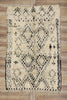 6 x 10 Vintage Beni Ourain Moroccan Rug 21493