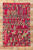 4 x 6 Vintage Boujad Moroccan Rug 21494