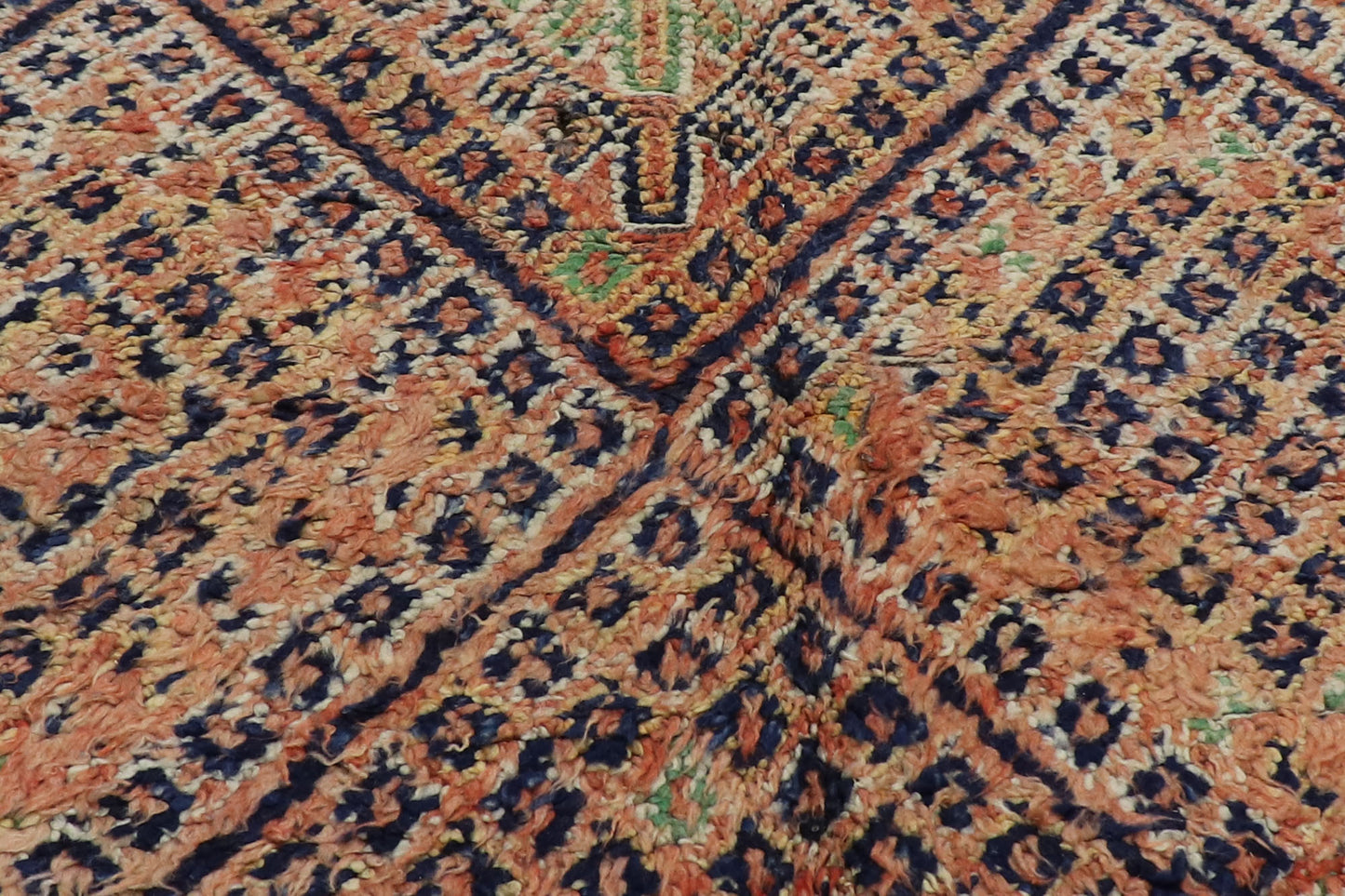7 x 8 Vintage Beni MGuild Moroccan Rug 21499