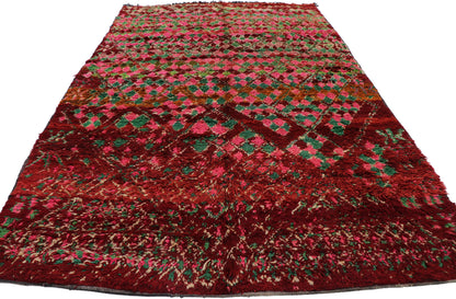 6 x 9 Vintage Beni M'Guild Moroccan Rug 21509