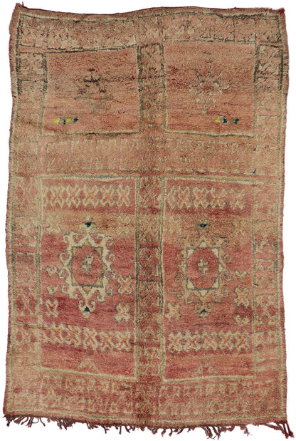 6 x 10 Vintage Boujad Moroccan Rug 21511