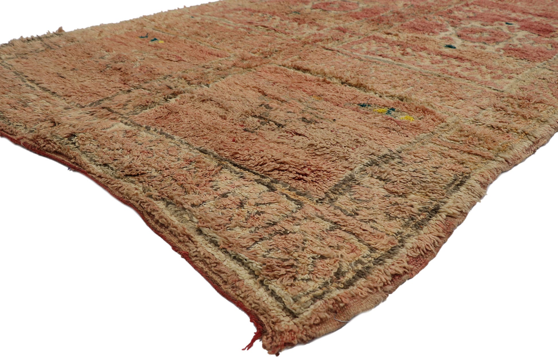 6 x 10 Vintage Boujad Moroccan Rug 21511