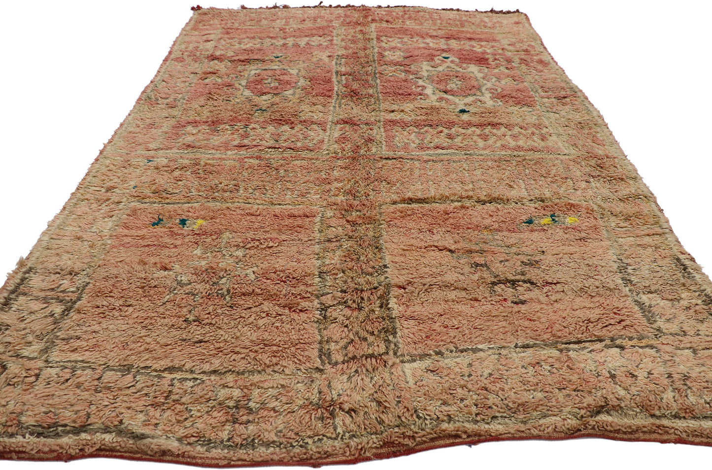 6 x 10 Vintage Boujad Moroccan Rug 21511