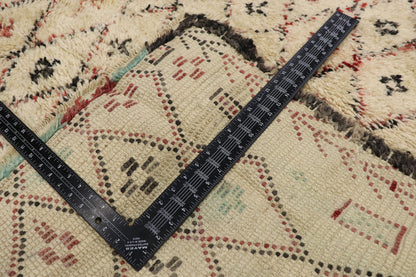 7 x 11 Vintage Beni Ourain Moroccan Rug 21513