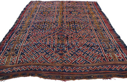 6 x 8 Vintage Beni M'Guild Moroccan Rug 21525