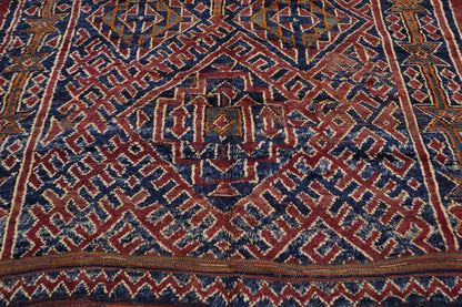 6 x 8 Vintage Beni M'Guild Moroccan Rug 21525