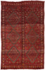 6 x 10 Vintage Red Moroccan Rug 21526