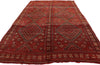 6 x 10 Vintage Red Moroccan Rug 21526