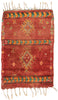 3 x 4 Vintage Red Boujad Moroccan Rug 21533