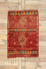 3 x 4 Vintage Red Boujad Moroccan Rug 21533