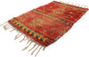 3 x 4 Vintage Red Boujad Moroccan Rug 21533