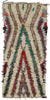 2 x 5 Vintage Moroccan Boucherouite Rug 21534