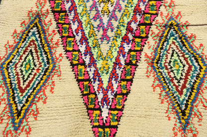3 x 7 Vintage Moroccan Azilal Rug 21535