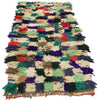 3 x 6 Vintage Moroccan Boucherouite Rug 21537