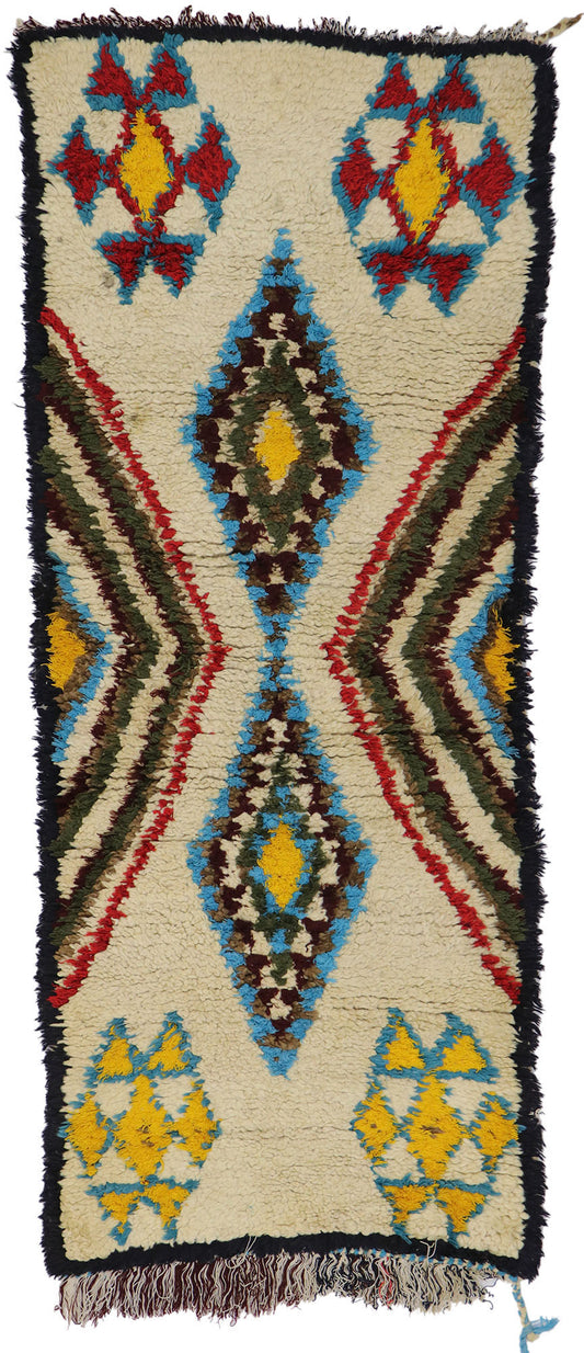 2 x 6 Vintage Moroccan Azilal Rug 21538