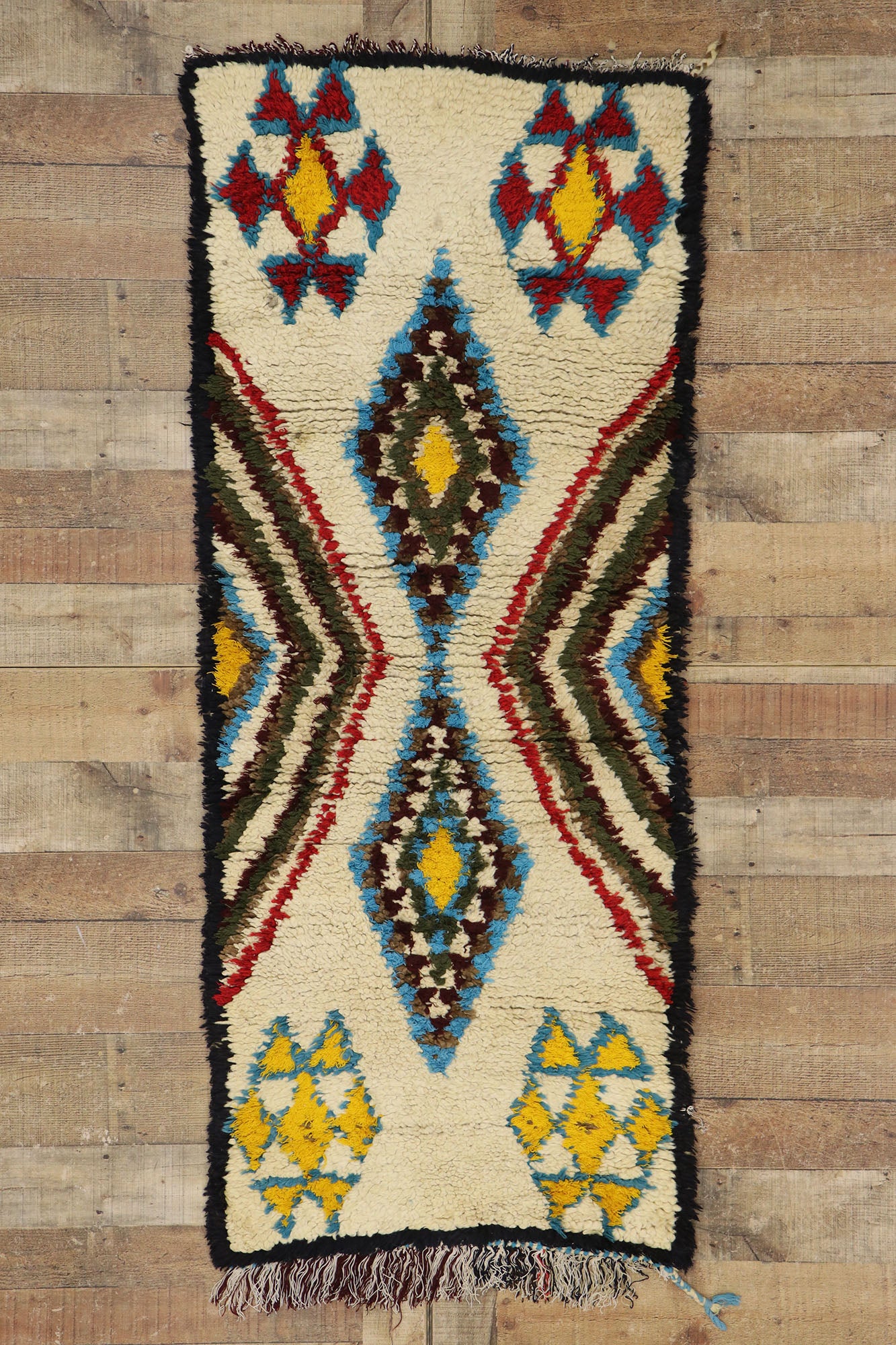 2 x 6 Vintage Moroccan Azilal Rug 21538
