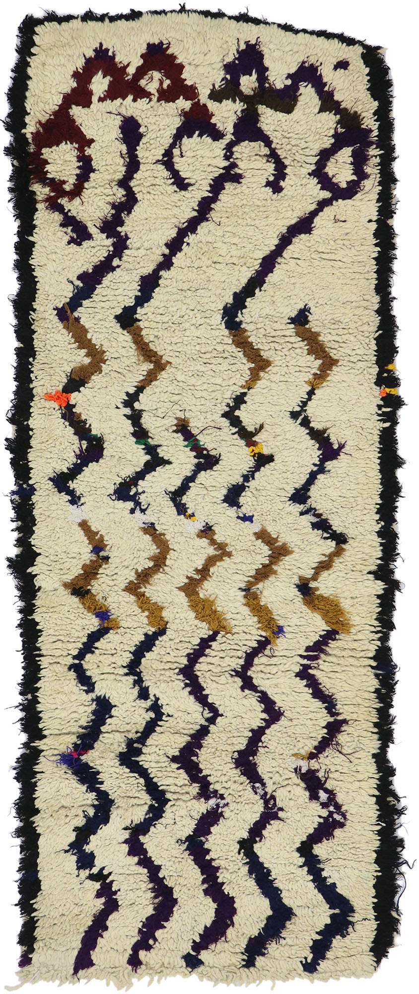 2 x 6 Vintage Moroccan Azilal Rug 21539