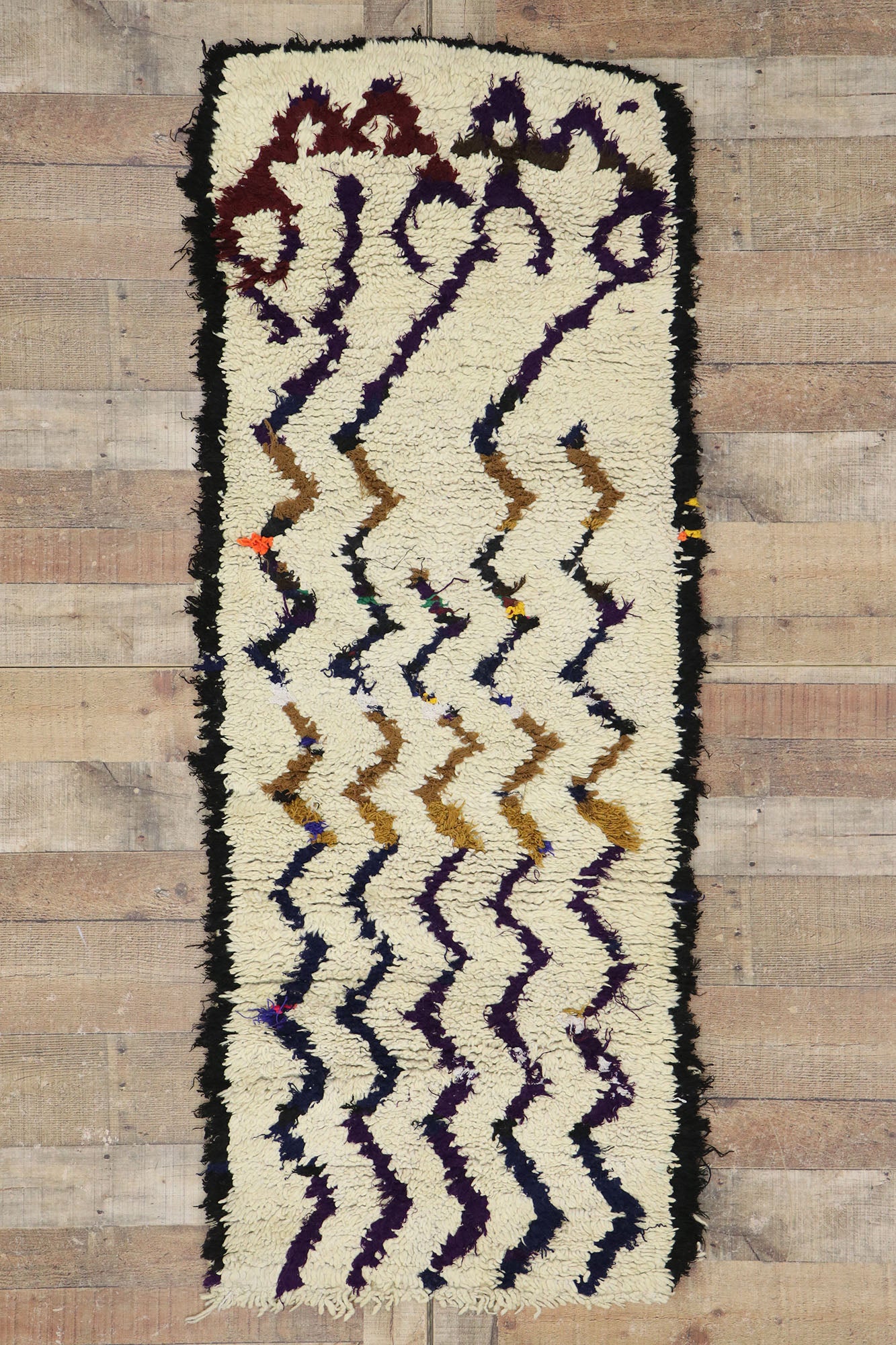 2 x 6 Vintage Moroccan Azilal Rug 21539