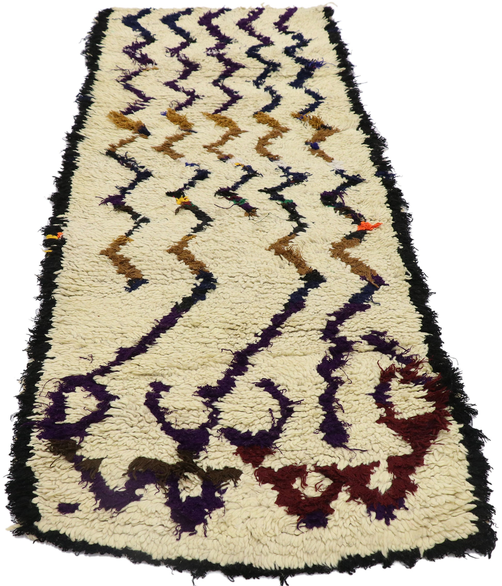 2 x 6 Vintage Moroccan Azilal Rug 21539