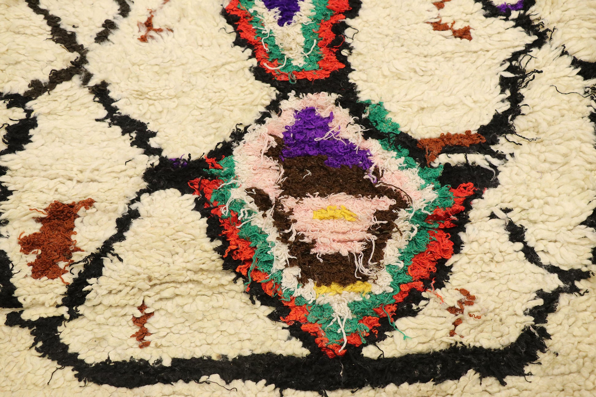 3 x 7 Vintage Moroccan Azilal Rug 21541