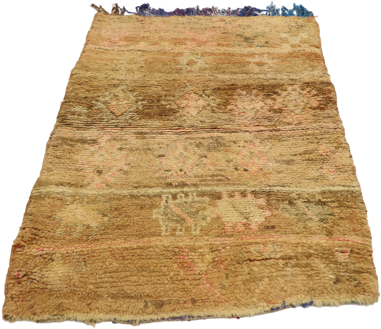 3 x 4 Vintage Moroccan Rug 21542