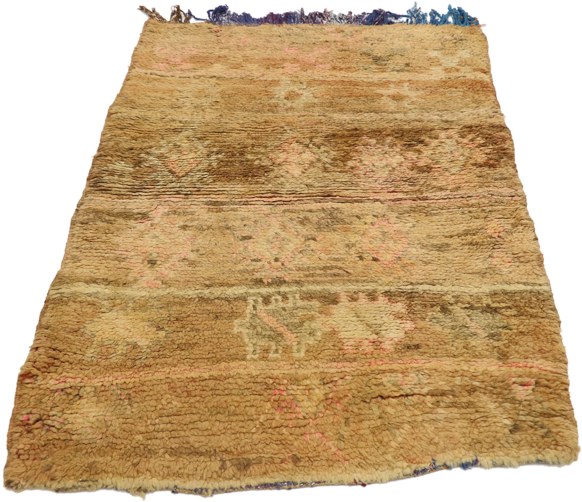 3 x 4 Vintage Moroccan Rug 21542