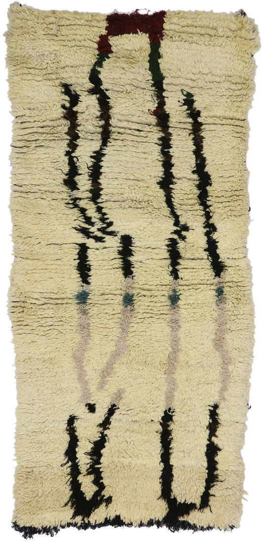 3 x 5 Vintage Moroccan Rug 21548