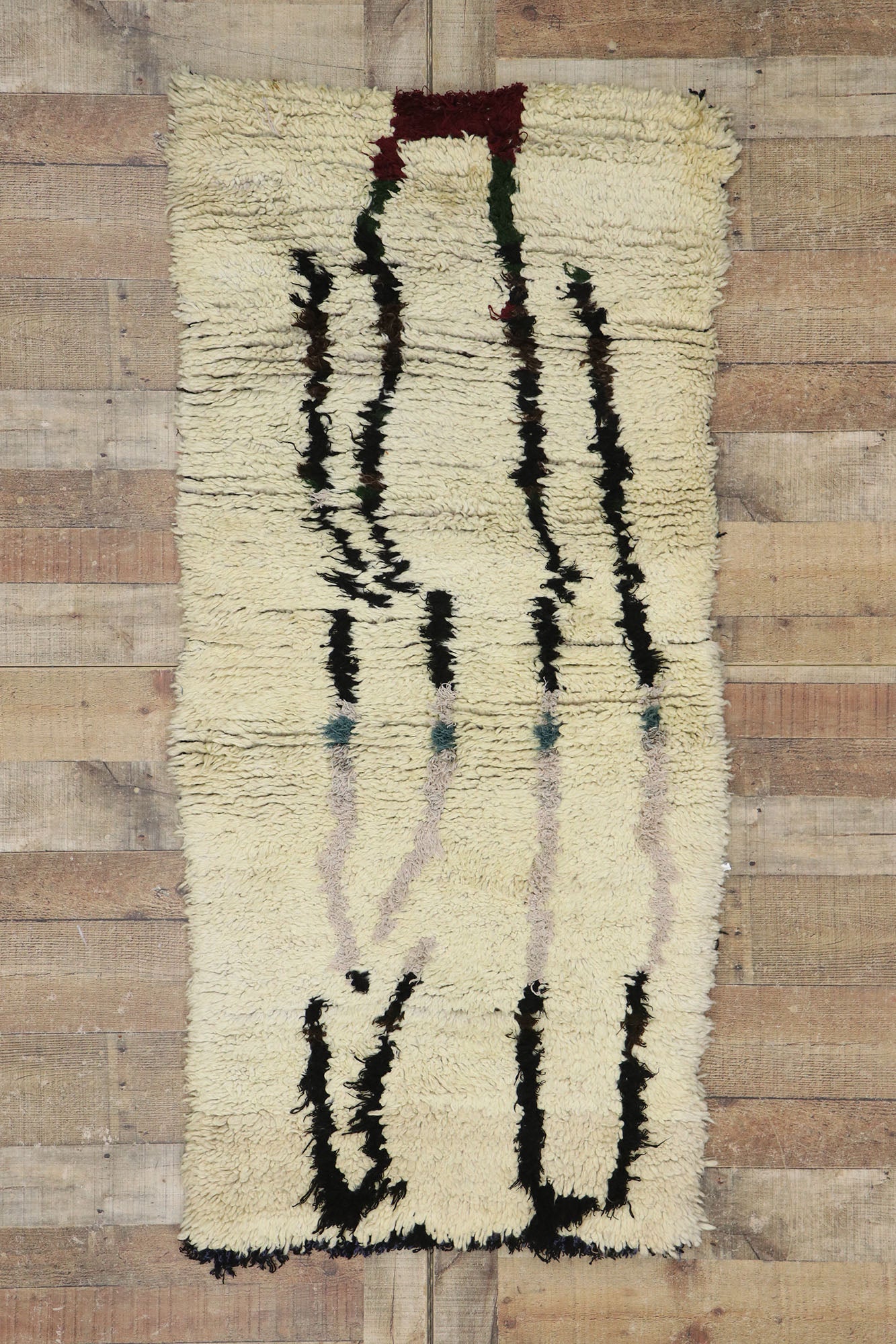 3 x 5 Vintage Moroccan Rug 21548