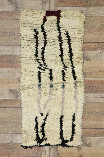 3 x 5 Vintage Moroccan Rug 21548