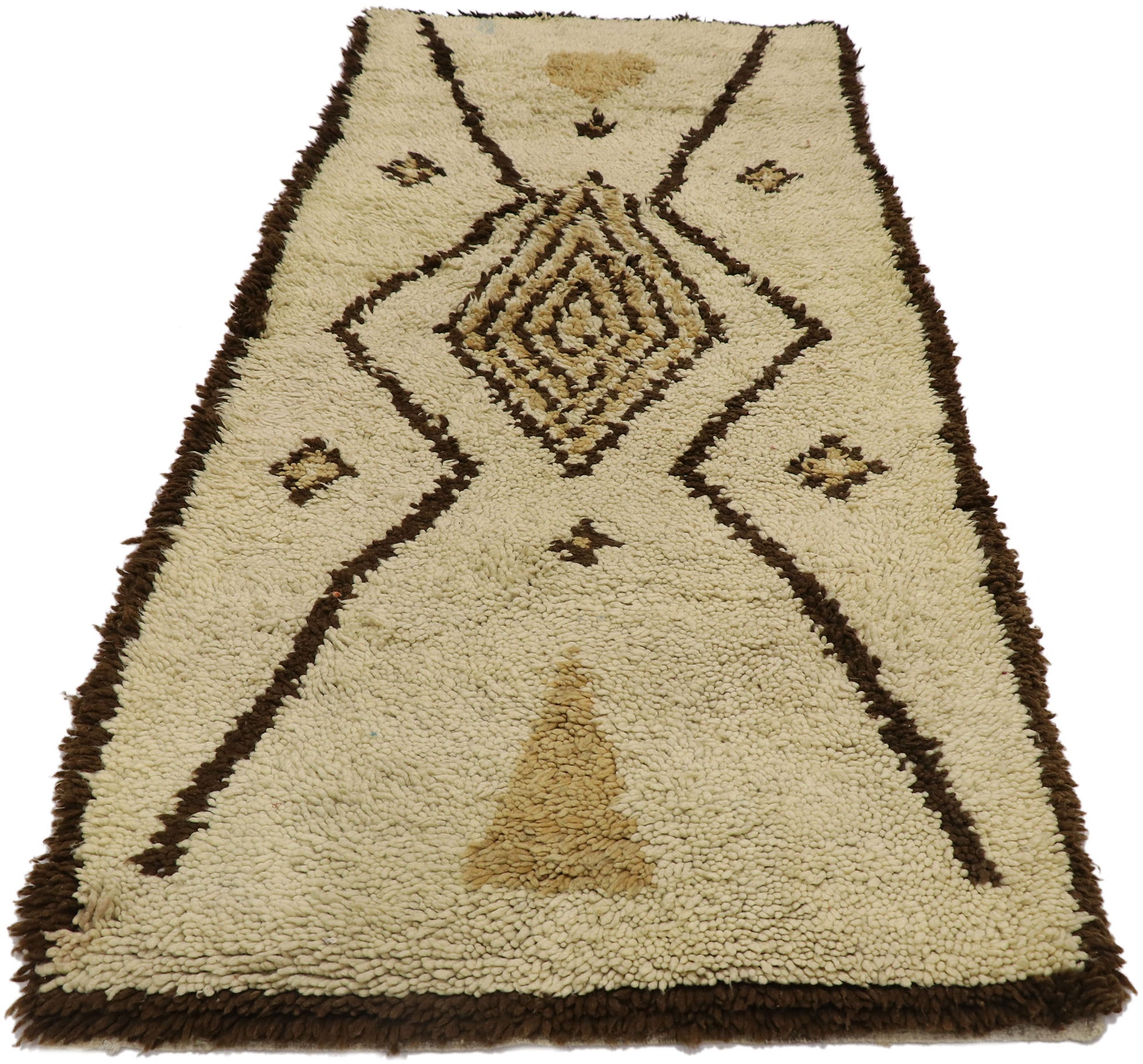 3 x 6 Vintage Moroccan Rug 21549