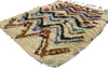 4 x 5 Vintage Boucherouite Moroccan Rag Rug 21552