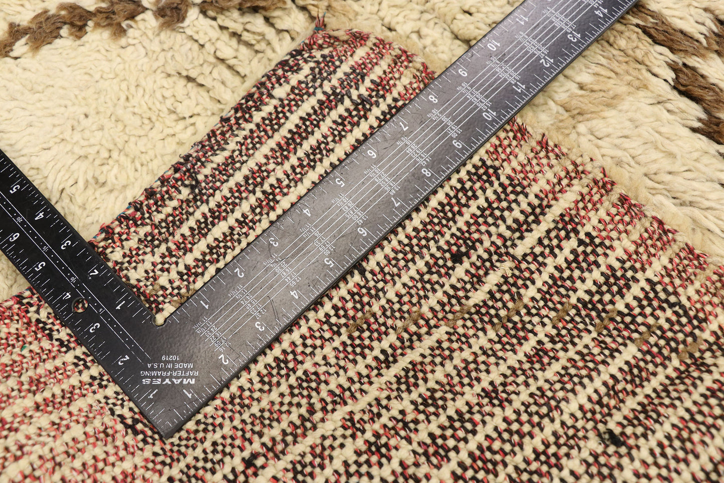3 x 5 Vintage Moroccan Azilal Rug 21553