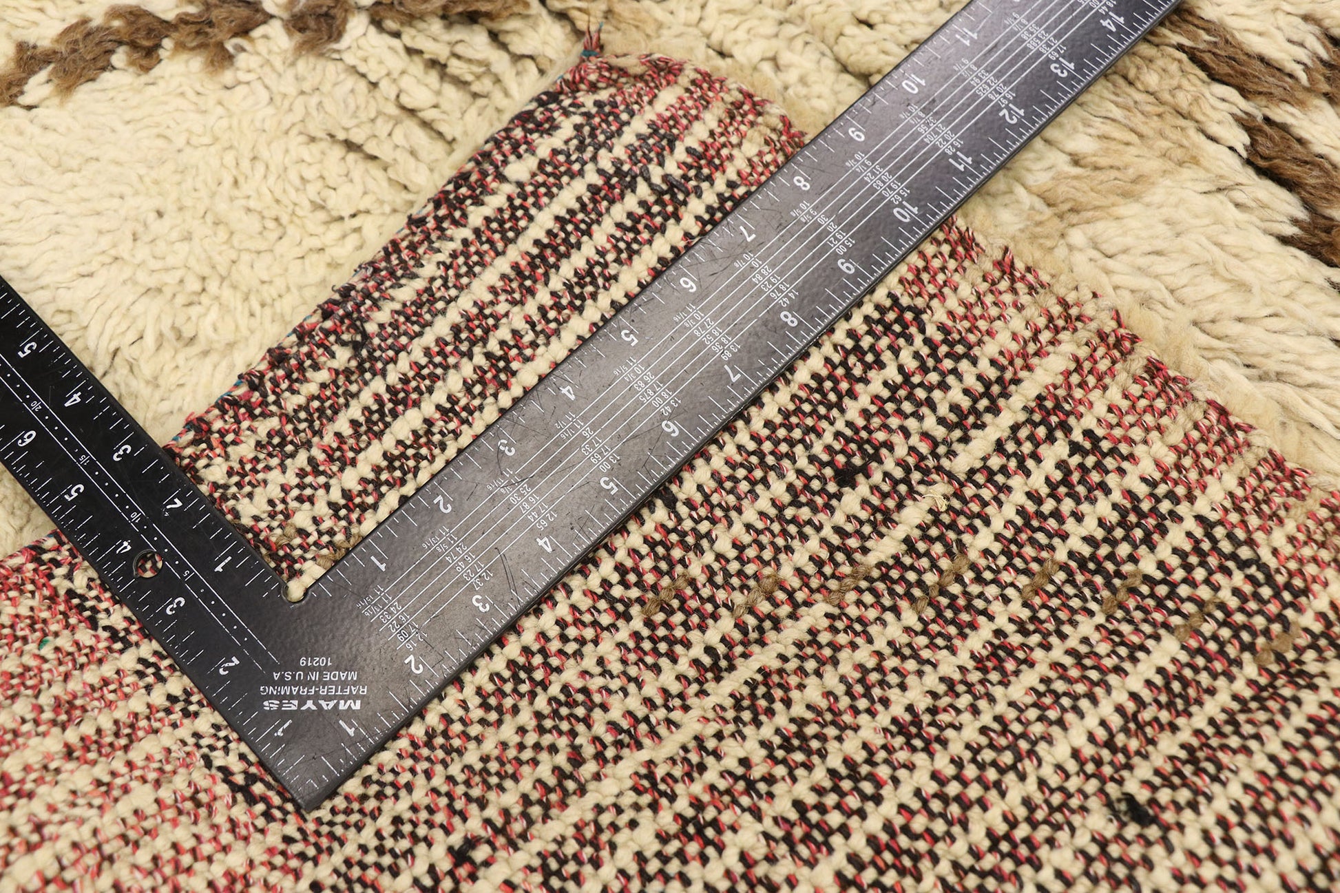 3 x 5 Vintage Moroccan Azilal Rug 21553